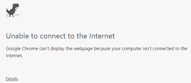 chrome sin internet