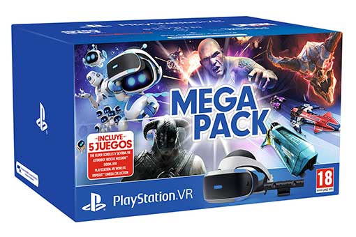 Playstation PSVR Mega Pack packshot