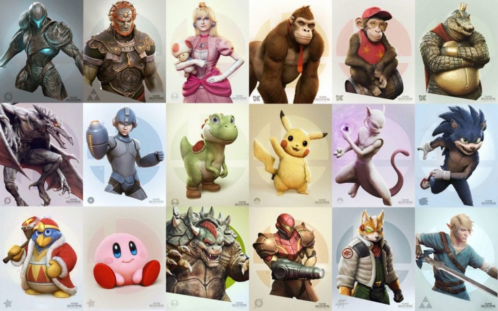 Personajes Super Smash Bros