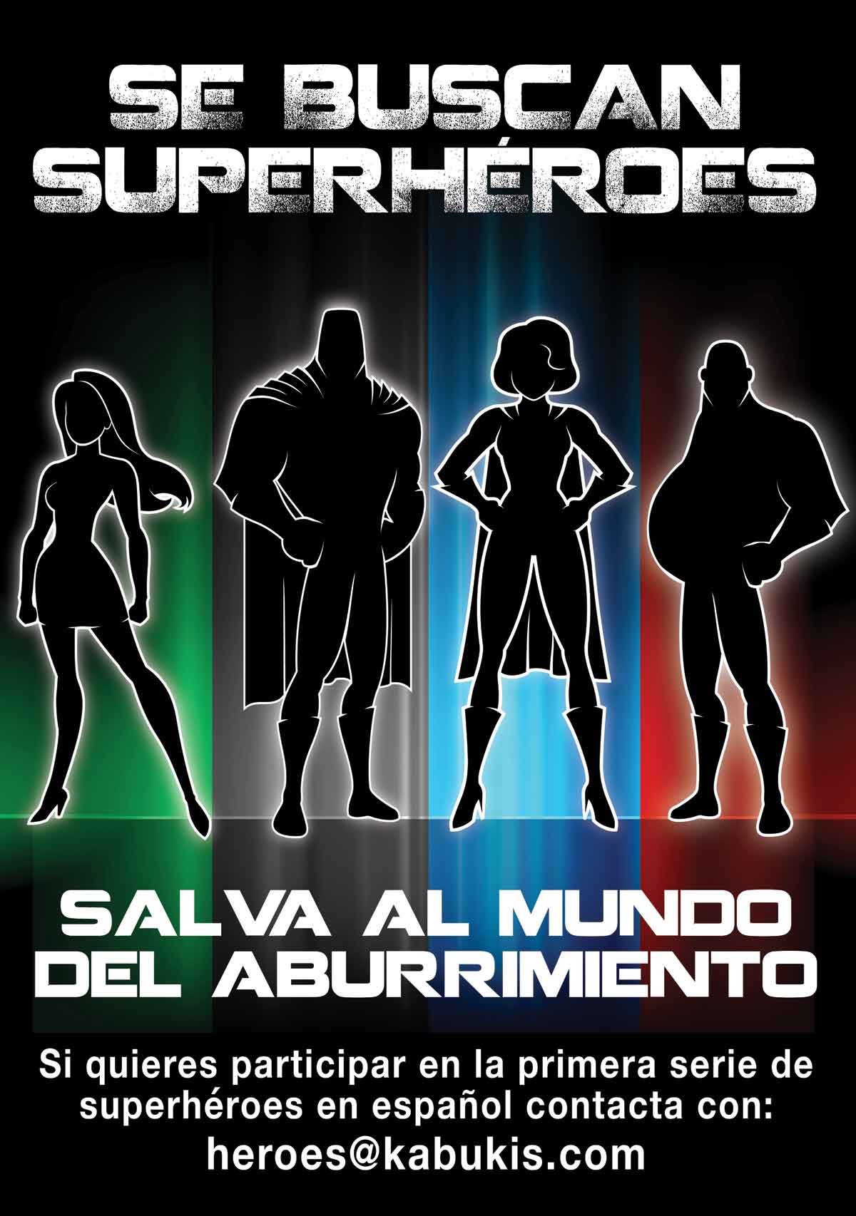 Casting para la primera serie de superhéroes en español