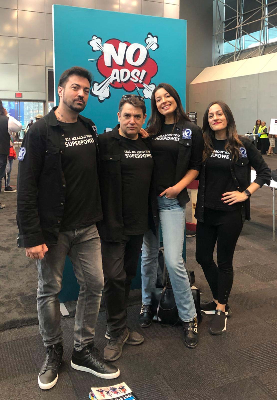 El equipo de Kabukis en la NYCC19