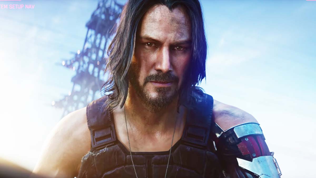 Cyberpunk 2077: Keanu Reeves dobló su tiempo en pantalla