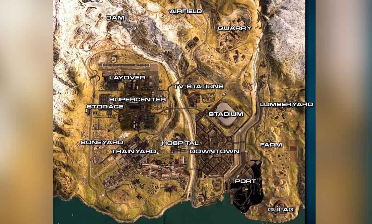Call of Duty: Modern Warfare. El mapa Battle Royale apareció en un nuevo vídeo