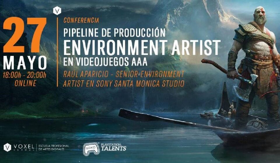 Este jueves no te pierdas la charla online de Raúl Aparicio (Sony Santa Monica)