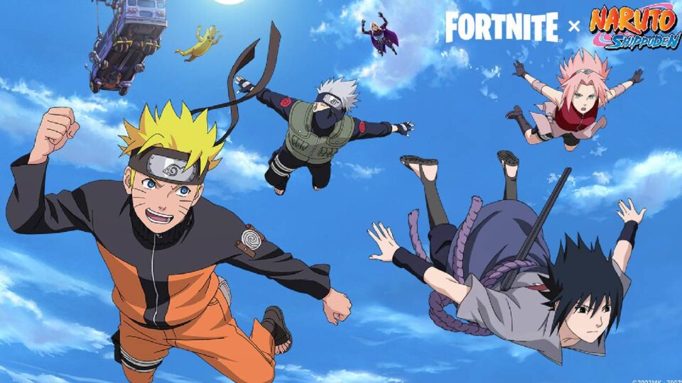 Fortnite: Están disponibles las skins de Naruto, Sasuke, Sakura y Kakashi